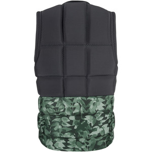 Mystic Shred Impact Vest Front Zip GREEN ALLOVER 180146